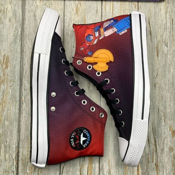 Converse x Transformers Chuck Taylor All Star Autobots Limited Sneaker Shoes 13 - Picture 1 of 16